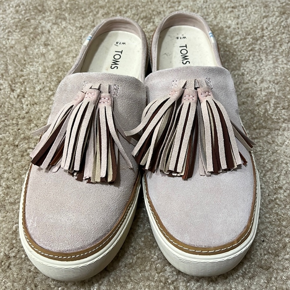 Toms sneaker mule size 7.5